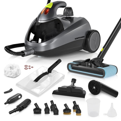 GOATCLEAN Heavy-Duty Steam Cleaner - 1500W Multipurpose Steamer