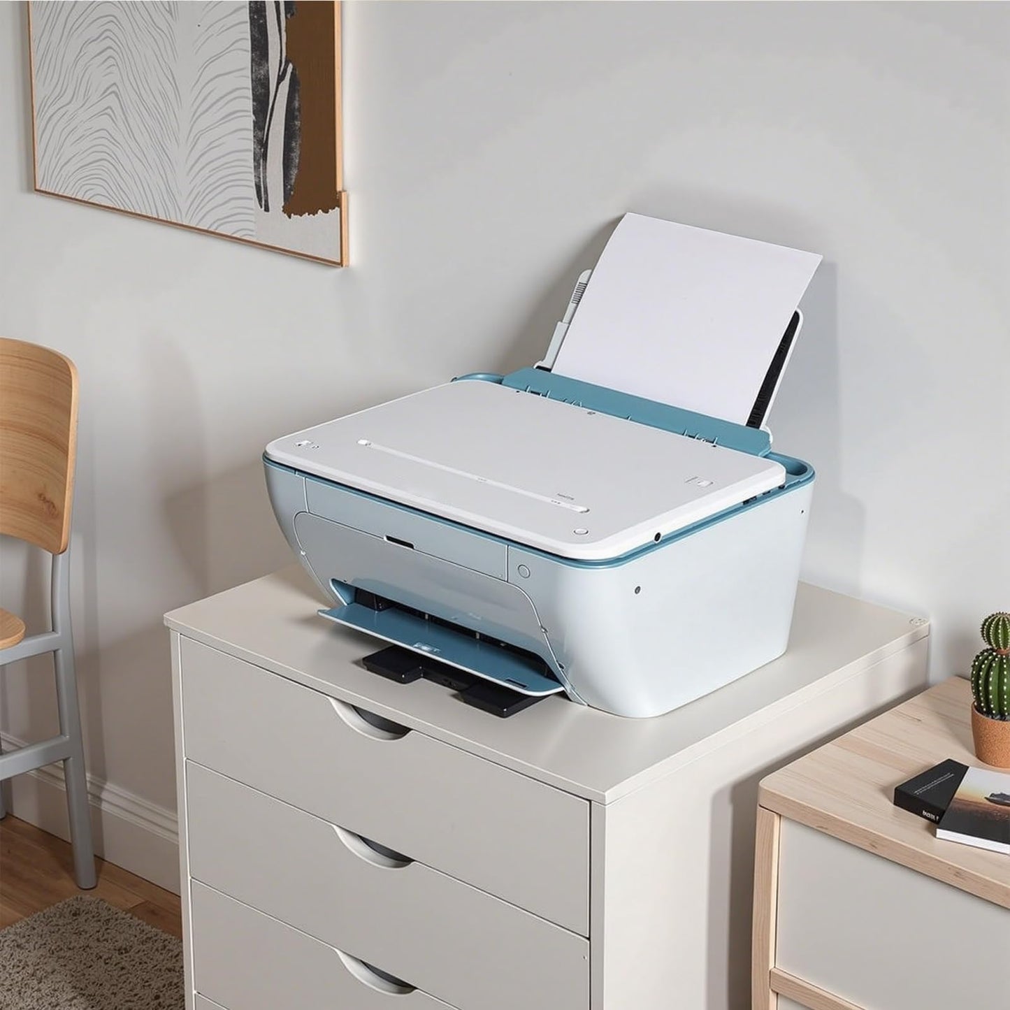 OLIXIS 7 Drawer Mobile File Cabinet with Wheels for Home Office