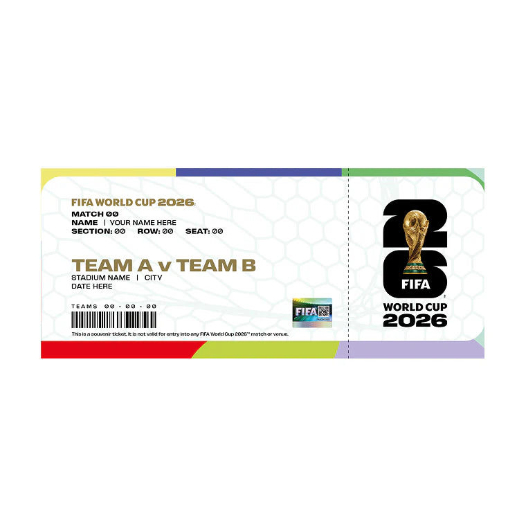 FIFA World Cup 2026™ San Francisco Host City Replica Ticket