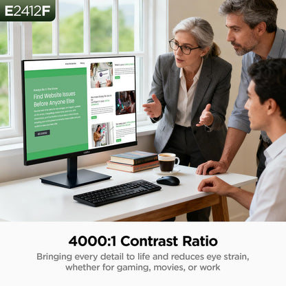 KOORUI E2412F 24" Full HD Computer Monitor 100Hz VA