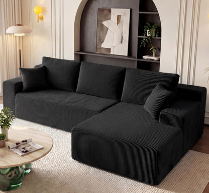 GRUSIGN Cloud Sectional Couch - Modular L-Shaped Sofa