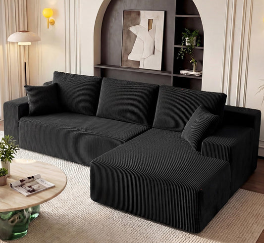 GRUSIGN Cloud Sectional Couch - Modular L-Shaped Sofa