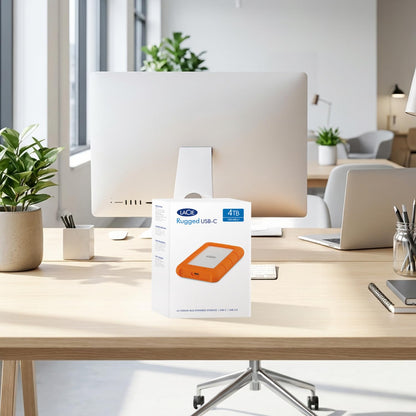 LACIE Rugged 5TB Portable External HDD - USB 3.0/2.0