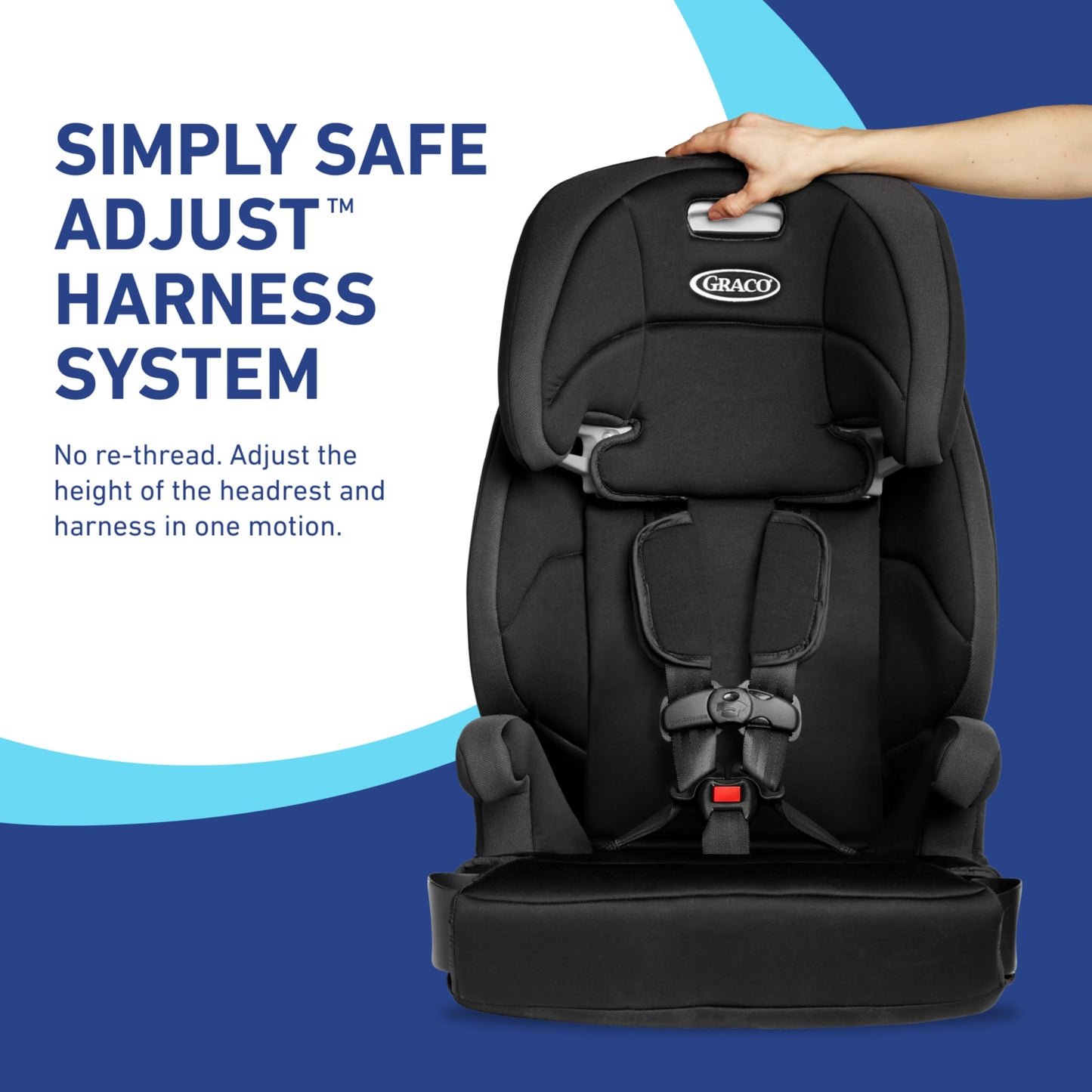 GRACO Tranzitions 3-in-1 Harness Booster Car Seat, Cinder