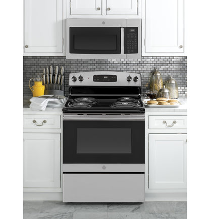 GE 30" Over-the-Range Microwave with 1000 Watts, 1.6 Cu Ft