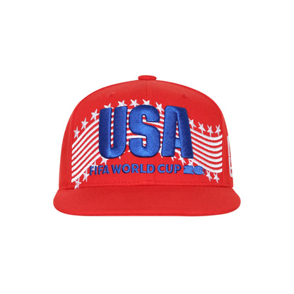 FIFA World Cup 2026™ USA Flatbrim Red Cap
