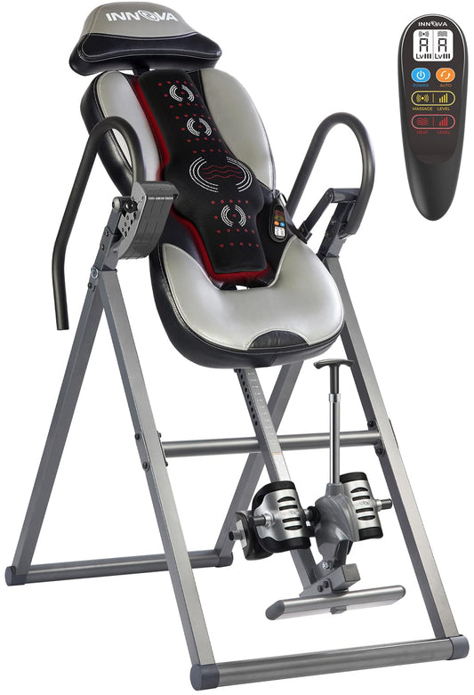 INNOVA HEALTH AND FITNESS Innova Advanced Heat & Massage Inversion Table