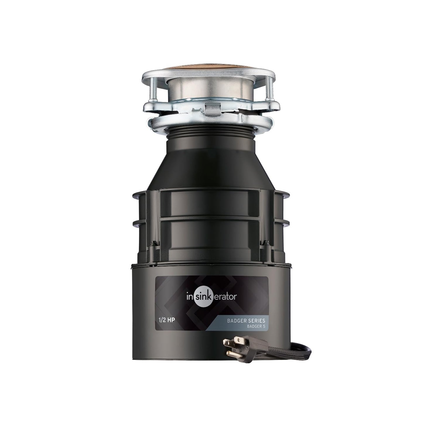 INSINKERATOR InSinkErator Badger 5 Garbage Disposal, 1/2 HP