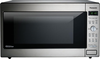 Panasonic Microwave Oven NN-SN966S Stainless Steel Countertop/Built-In with Inverter Technology and Genius Sensor, 2.2 Cubic Foot, 1250W