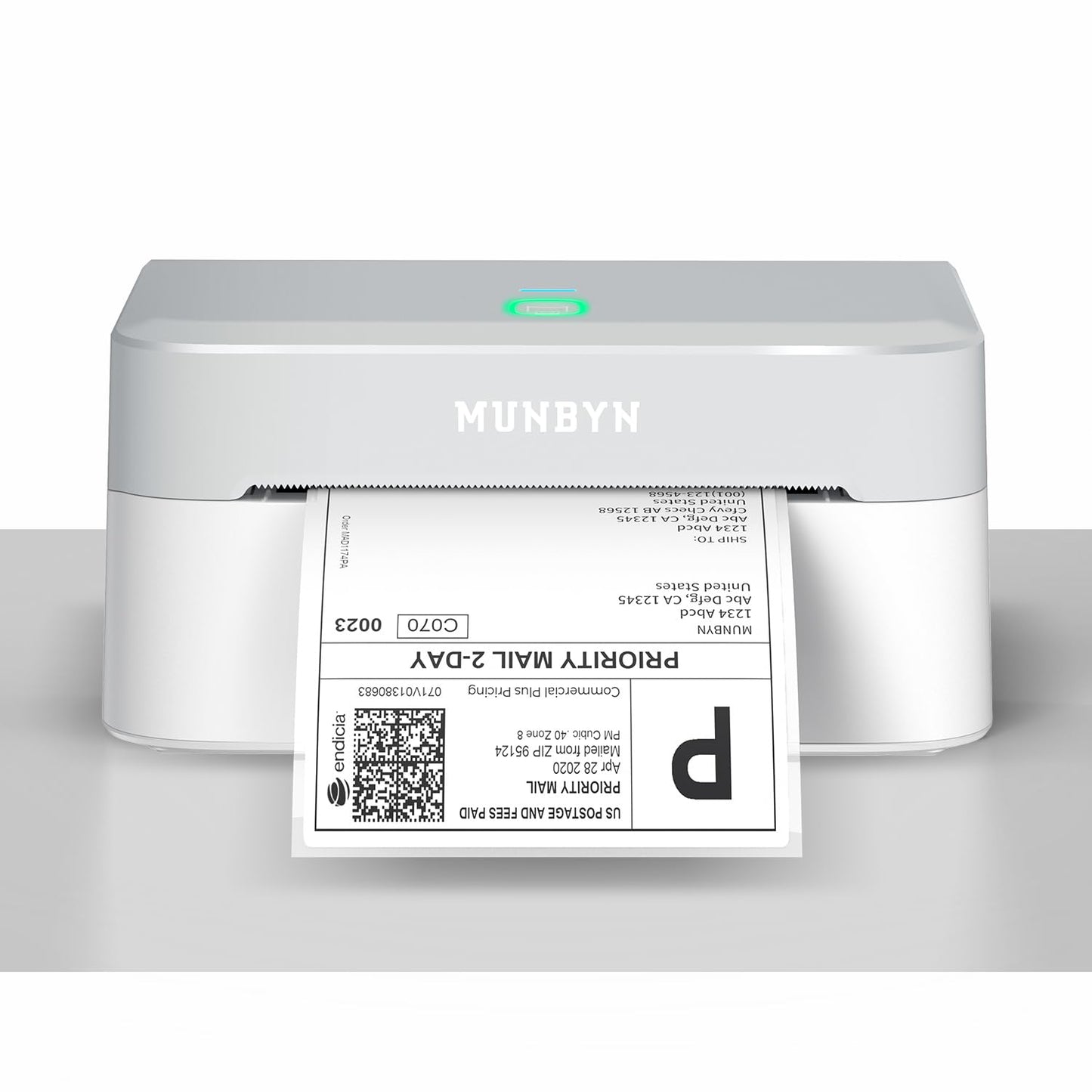 MUNBYN Bluetooth Thermal Label Printer RW403B - 4x6 Wireless