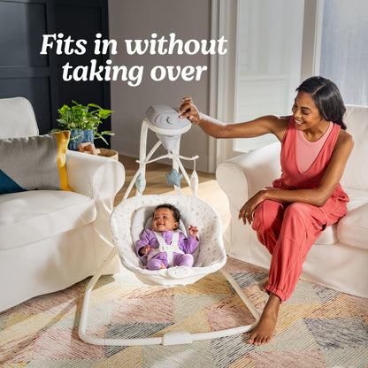 GRACO Simple Sway Baby Swing with Side-to-Side Motion