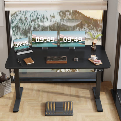 FURMAX Electric Height Adjustable Standing Desk 55x24 Inches