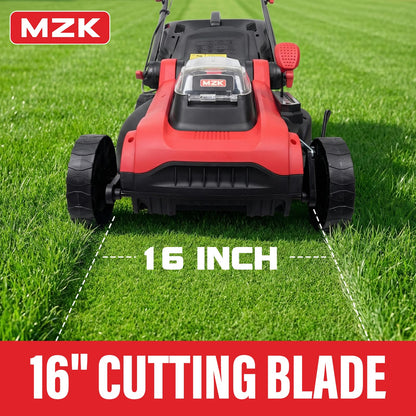 MZK 40V 16" Brushless Cordless Electric Lawn Mower