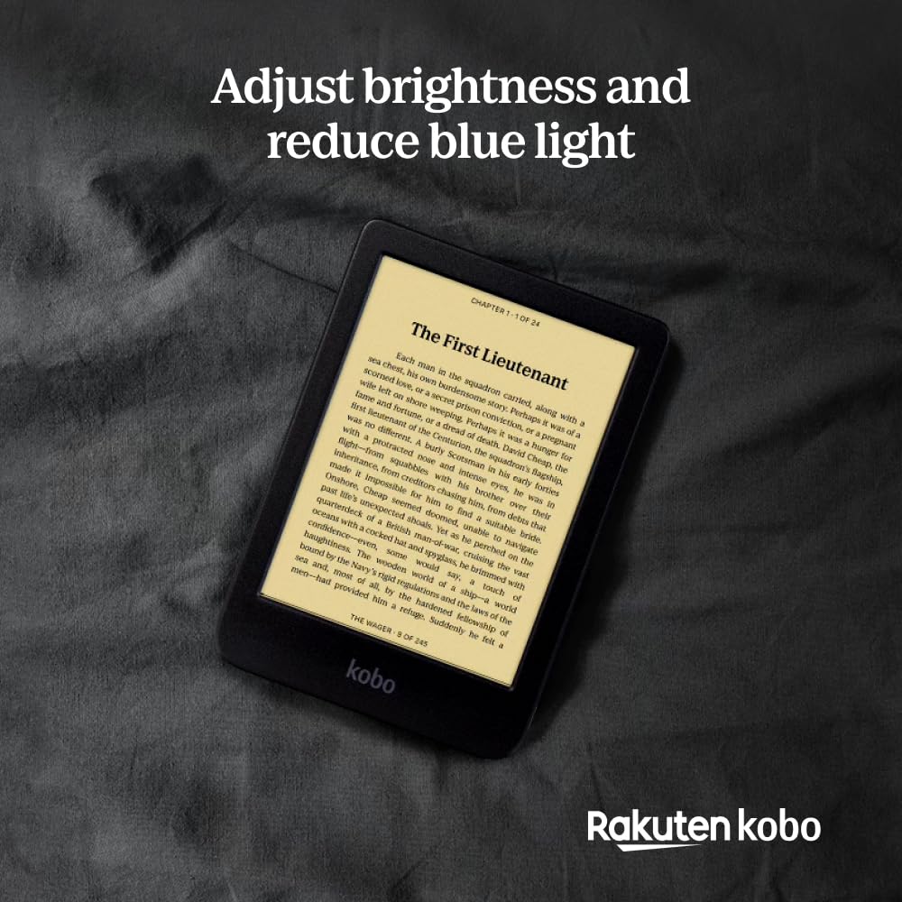 KOBO Clara BW eReader | 6" Touchscreen | Waterproof | 16GB
