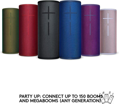 Portable Wireless Bluetooth Speaker, Heavy Bass, 360° Sound, IP67 Waterproof, 17 Hour Battery - Carbon Black