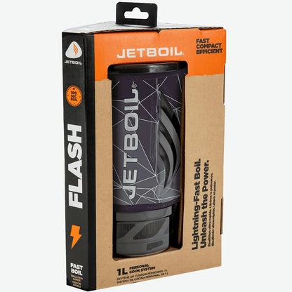Flash Camping and Backpacking Stove System, Portable Propane/Isobutane Burner with Cooking Cup for Outdoor Trips and Hiking
