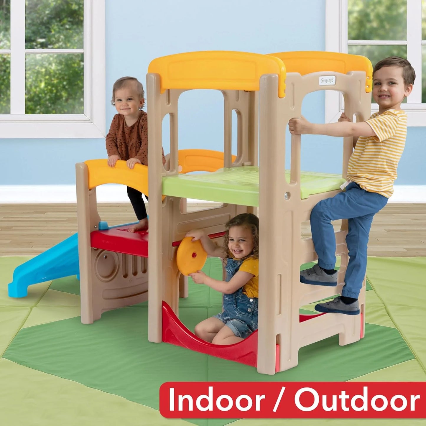 Simplay3 Young Explorers Adventure Climber, Indoor/Outdoor