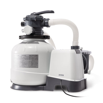 INTEX Krystal Clear Sand Filter Pump 2800 GPH for Pools