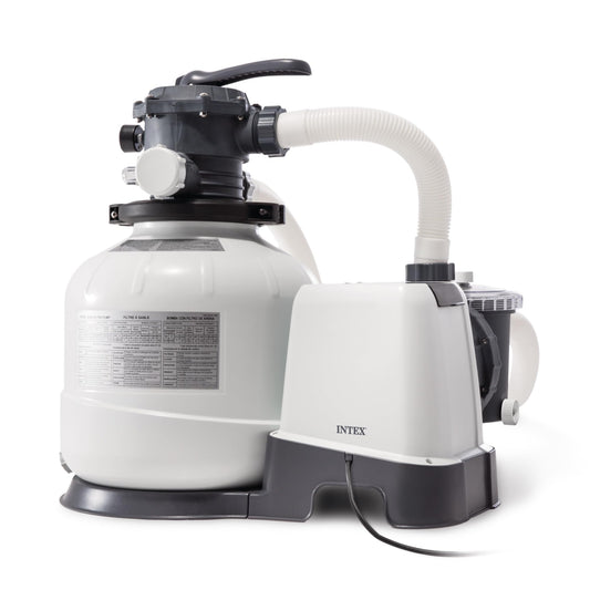 INTEX Krystal Clear Sand Filter Pump 2800 GPH for Pools