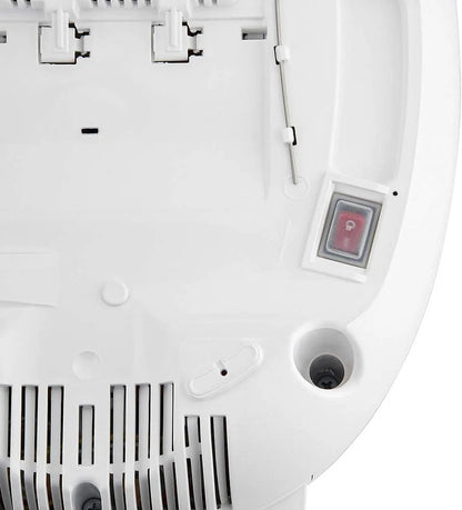 Small Stainless Steel Rice Cooker 6 Cups (Cooked), 12 Cups (Cooked) Induction Heating Dual Pressure, 16+ Menu Options (White)
