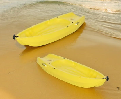 The Wave 6' Youth Kayak with Paddle. Designed for Stability and Safety, It's The Perfect Choice for Young Paddlers Ready to Conquer The Water
