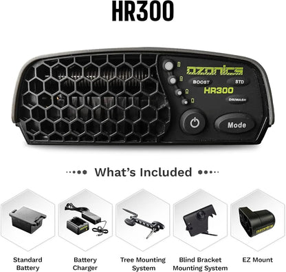 Ozonics HR300 Hunting Scent Eliminator, Ozone Generator, Rechargeable