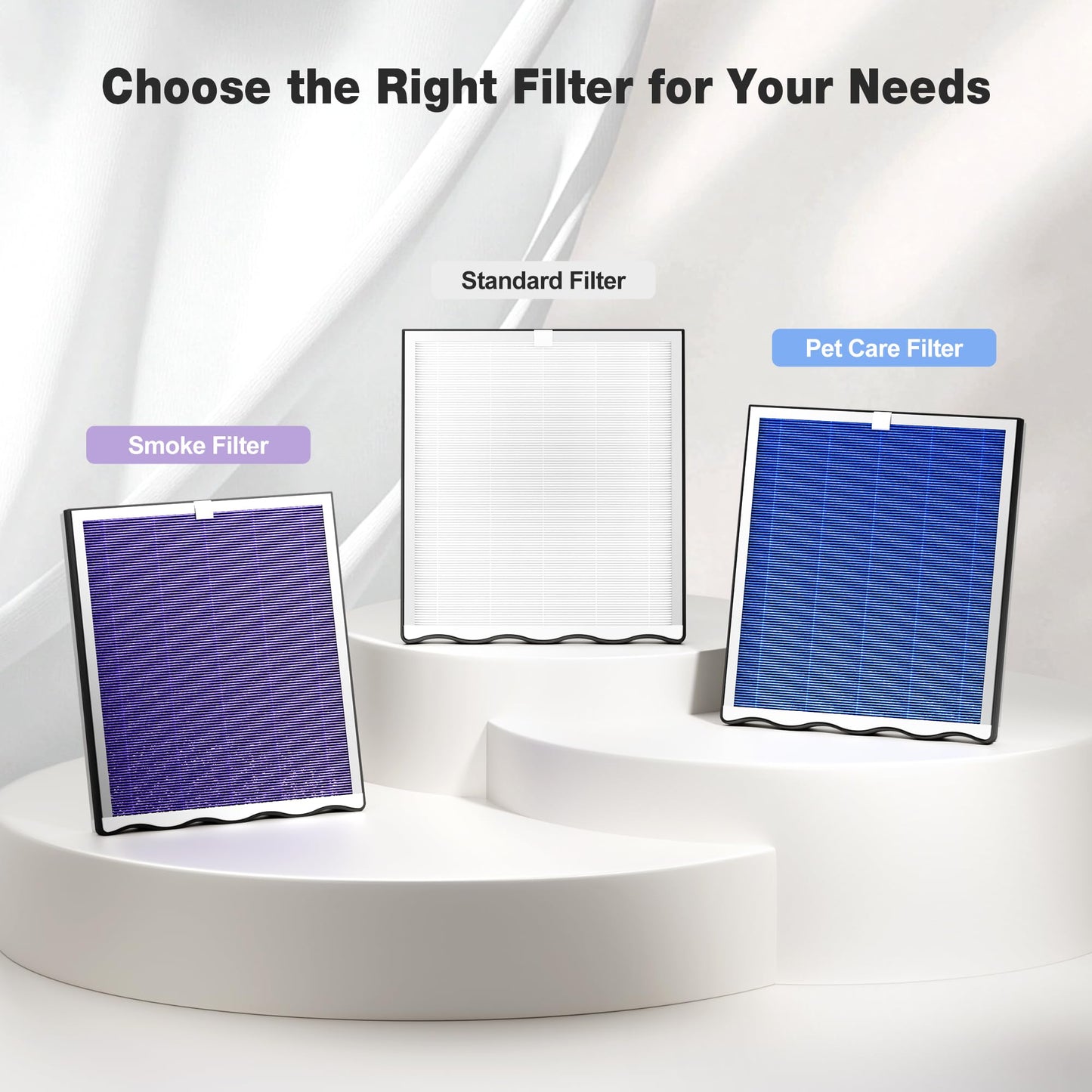 KNKA APH4000 Air Purifier for Home and Large Rooms Up to 1,695 Ft²