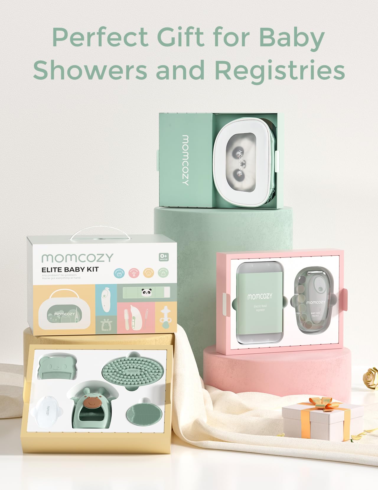 MOMCOZY Elite Baby Kit - Essential Grooming & Health Set