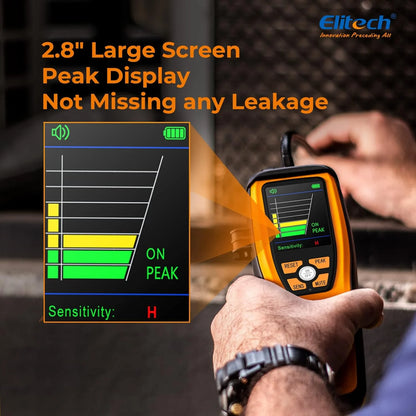 Refrigerant Leak Detector 10 Yrs Infrared Sensor Life Halogen Freon Sniffer, Air Conditioning Detection, Automotive Gas Finder, R22 R410A R134A R1234YF CFCs HCFCs HFCs, ILD-300