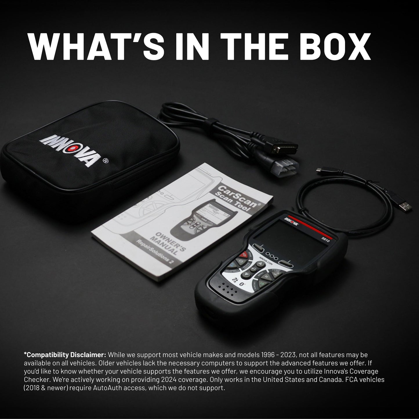 INNOVA 5610 OBD2 Bidirectional Scan Tool with Updates