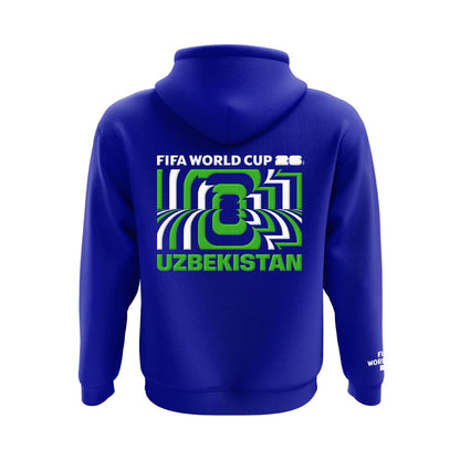 FIFA World Cup 2026™ Uzbekistan Puff Hoodie - Unisex