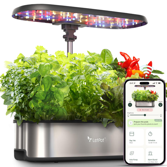LETPOT LPH-SE Smart Herb Garden Kit with 12 Pods