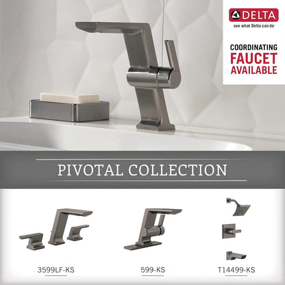 Pivotal Toilet Paper Holder With Shelf, Polished Nickel, Bathroom Accessories, 79956-PN