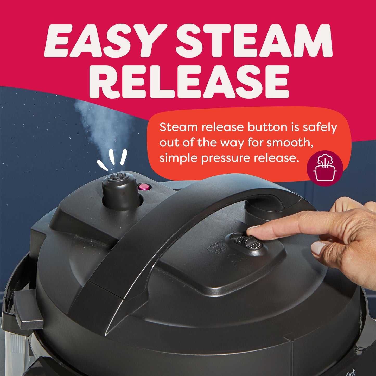 INSTANT POT 4QT RIO Mini 7-in-1 Multi-Cooker & Pressure Cooker