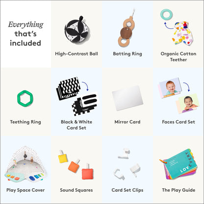 LOVEVERY The Play Gym - Award-Winning Developmental Activity Mat