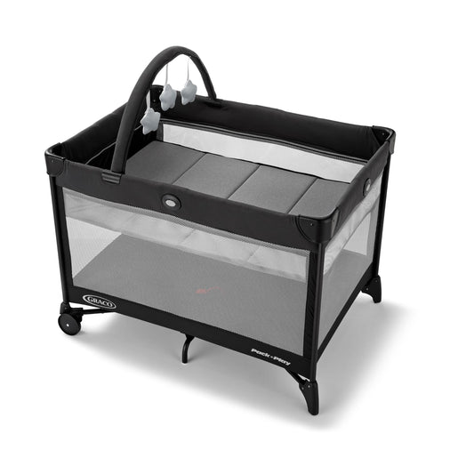 GRACO On The Go Zip Pack 'n Play with Bassinet & Playpen