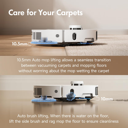 MOVA P10 Pro Ultra Robot Vacuum & Mop with 13,000Pa Suction