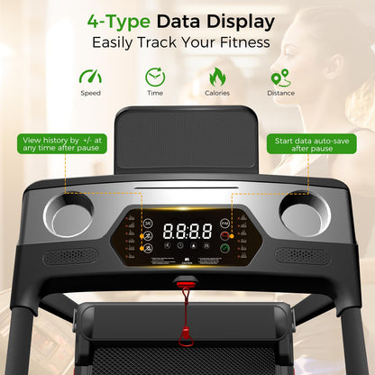 FUTUREGLIDE Portable Treadmill with Incline - 3-in-1 Walking Pad