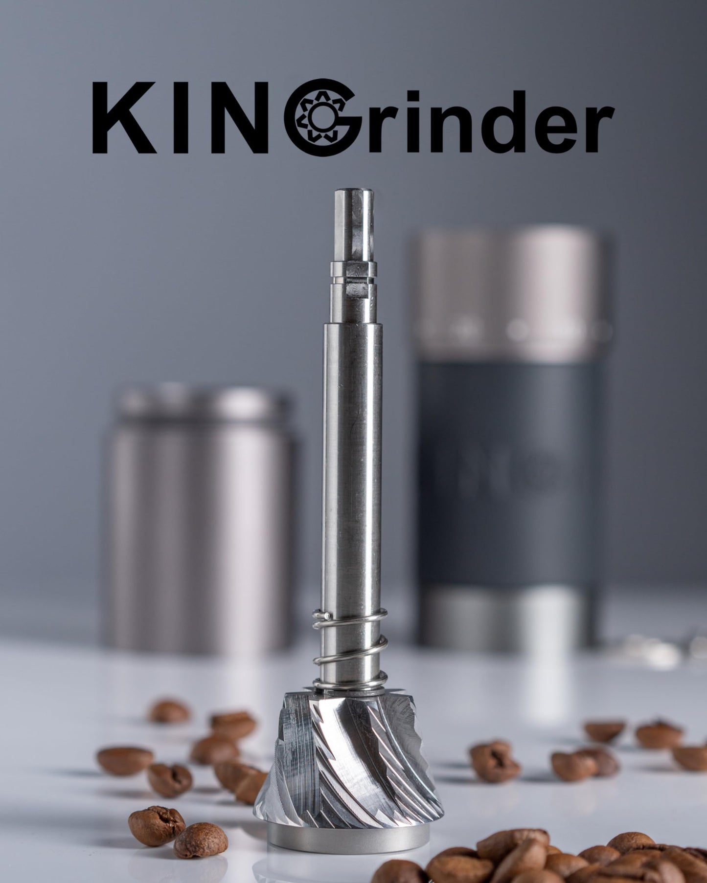 KINGRINDER K6 Manual Hand Coffee Grinder - Stainless Steel Burr Mill